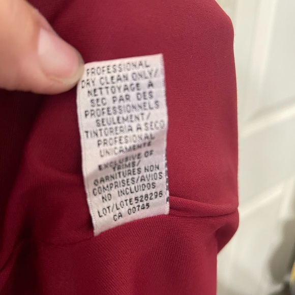 Women’s JS Collections Red Off The Shoulder Long Dress Prom Graduation Wedding - Picture 12 of 15